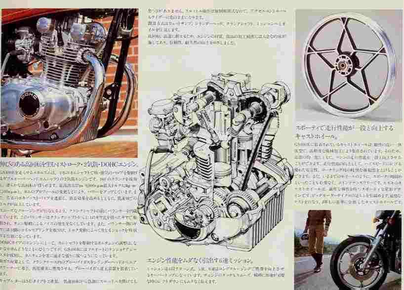 Kit Cylindre-pistons Pour Suzuki GS 400 E (GSE400) - Pièce D'occasion, Bon état